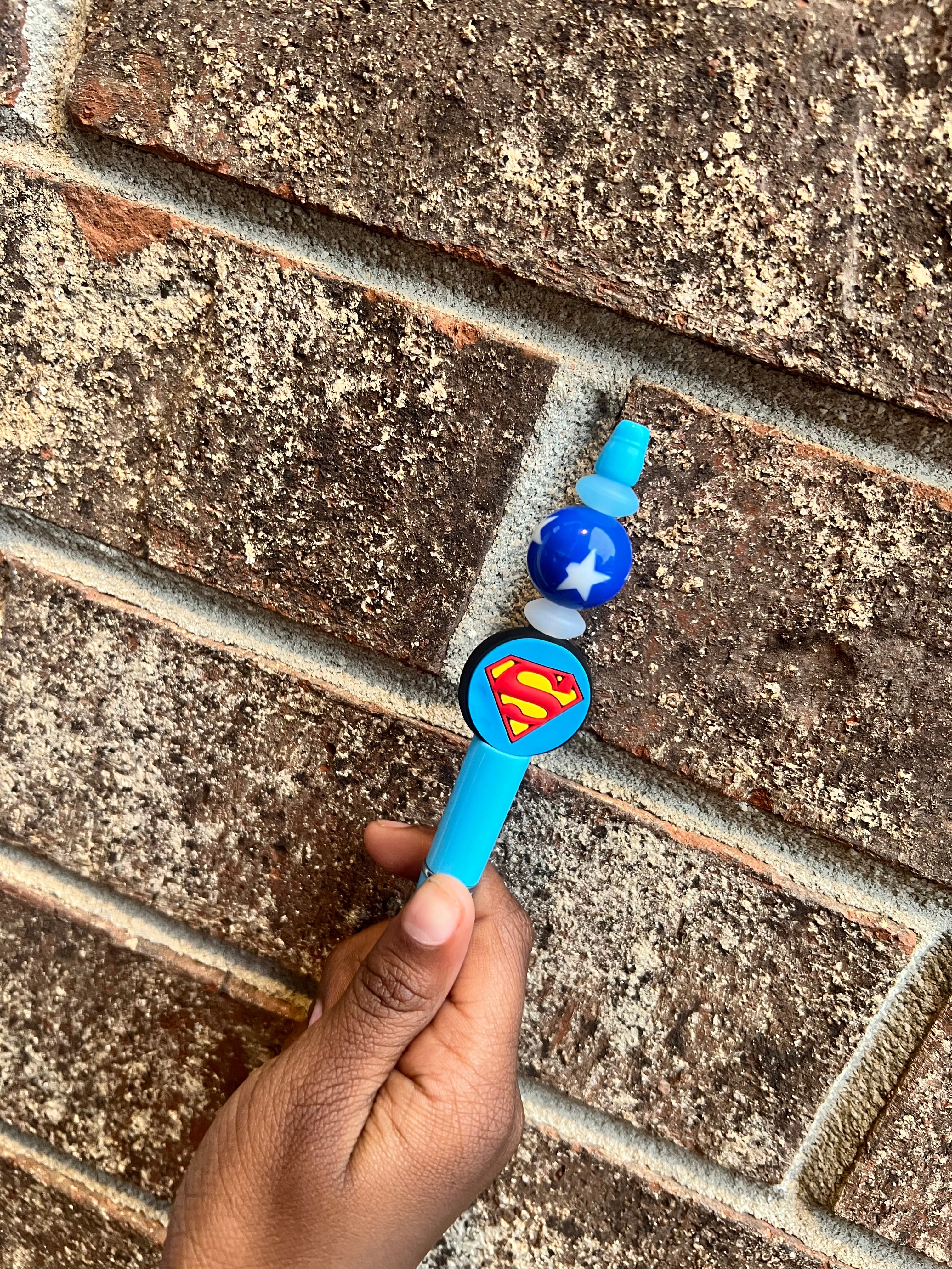 Superman Beadable Pen