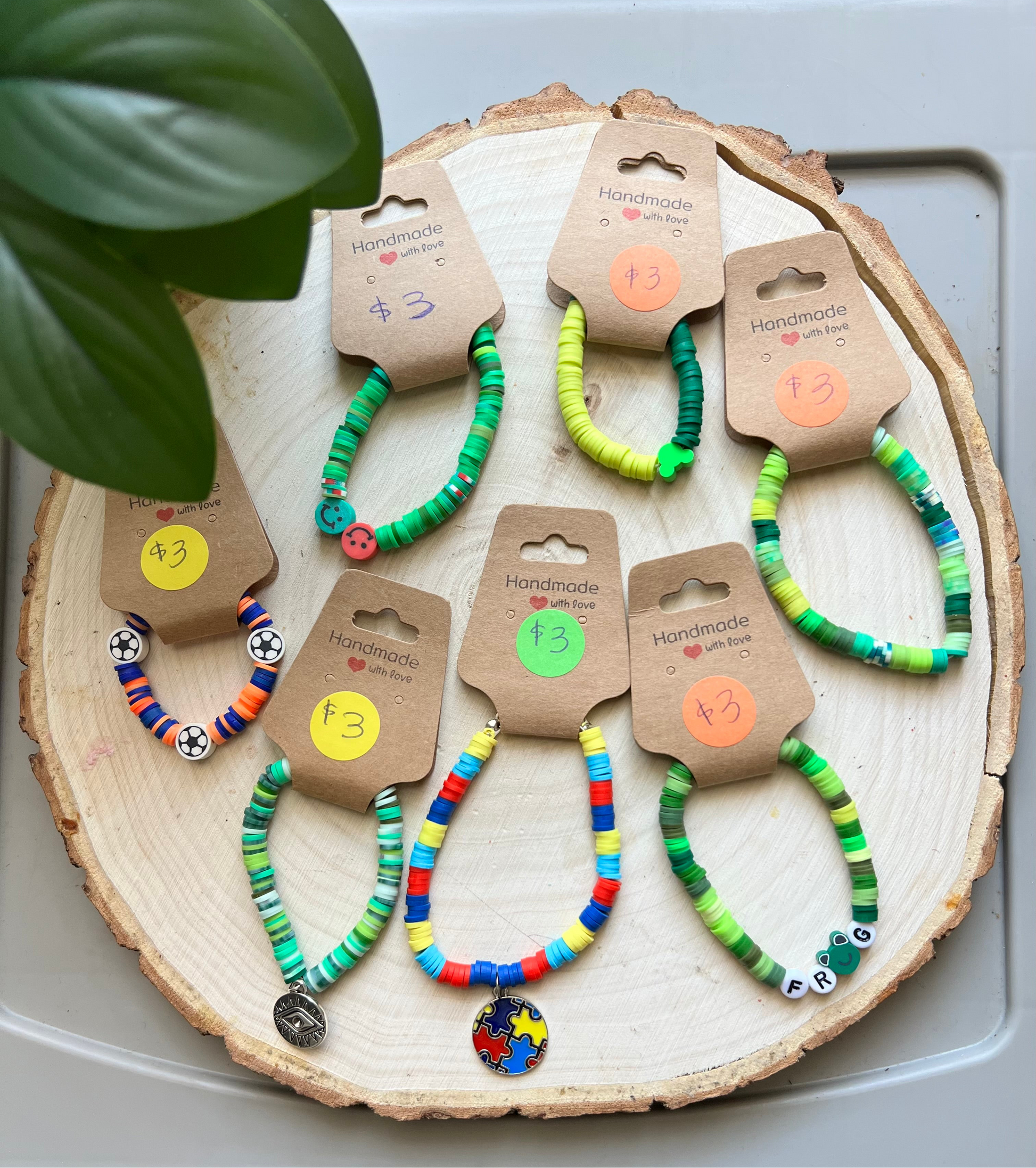 Clay Bead Bracelets
